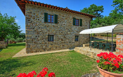 Querciolaia: Extérieurs, Jardin