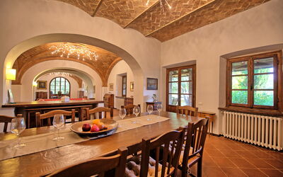 Casavecchia: Salle à manger, Salon