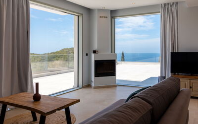 Villa Prokimea: Woonkamer