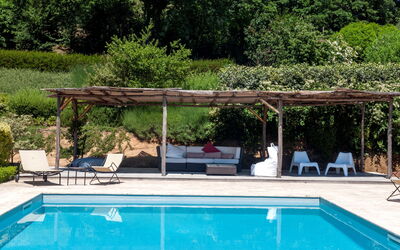 Casale Porano: Garden, Pool