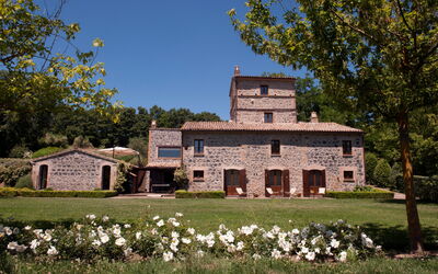 Casale Porano: Building Exterior, Garden