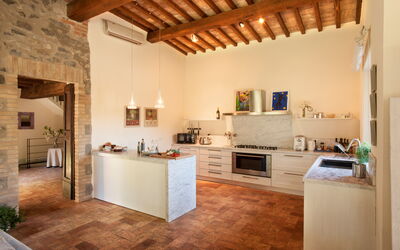 Casale Porano: Kitchen
