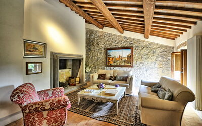 Casale Porano: Living Room