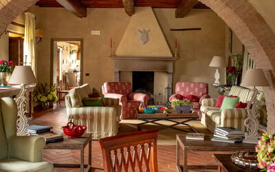 Villa Gerlino: Living Room