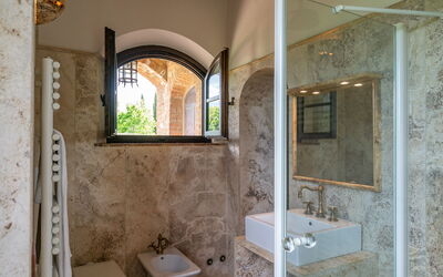 Villa Rinaldi: Bathroom