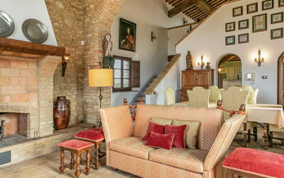 Villa Rinaldi: Living Room