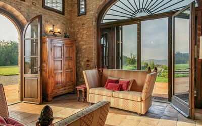 Villa Rinaldi: Living Room