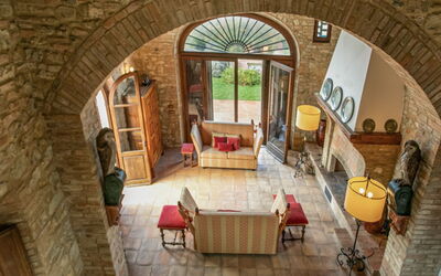 Villa Rinaldi: Living Room