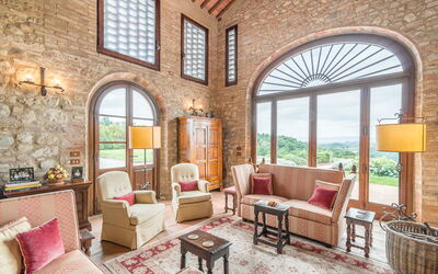 Villa Rinaldi: Living Room