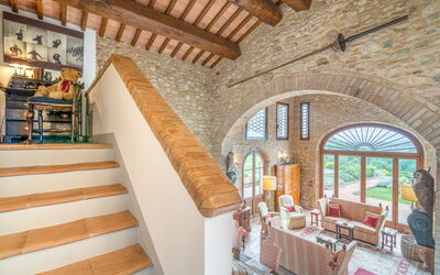 Villa Rinaldi: Living Room