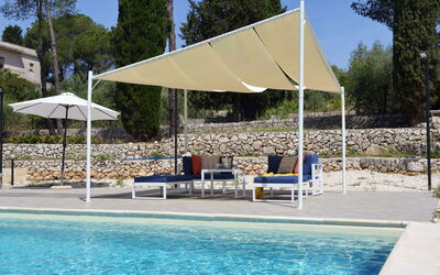 Villa Pica: Buitenshuis, Zomer, zwembad