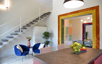 Villa Pica: Keuken, Lunchroom