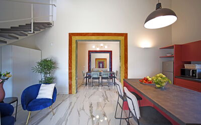 Villa Pica: Keuken, Lunchroom