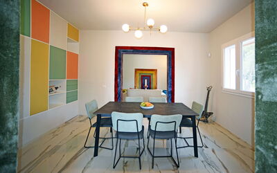 Villa Pica: Keuken, Lunchroom