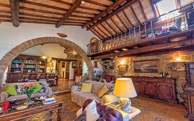 Villa Capalbio: Soggiorno