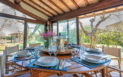 Villa Capalbio: Sala da pranzo