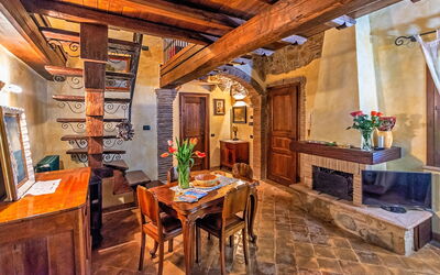 Villa Capalbio: Sala da pranzo, Soggiorno