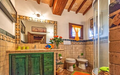 Villa Capalbio: Bagno