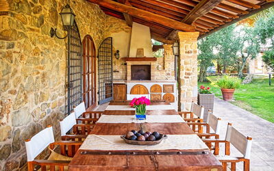 Villa Capalbio: all'aperto