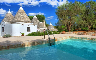 Trullo Aurora: Garden, Outdoor, Pool