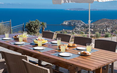 Villa Star: Balkon / terras / patio