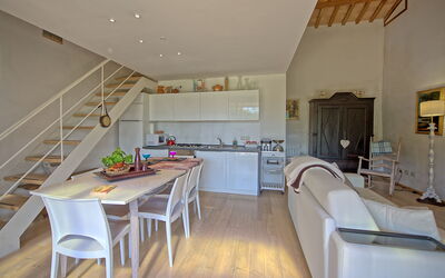 Capannino: Keuken, Woonkamer