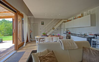 Capannino: Keuken, Woonkamer