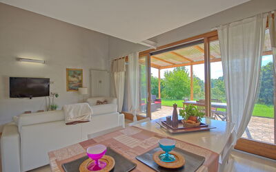 Capannino: Keuken, Woonkamer