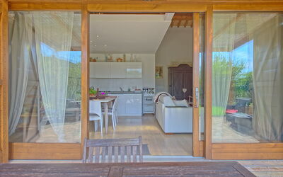 Capannino: Keuken, Woonkamer