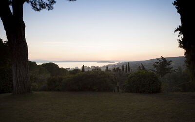 Villa le Murate: Giardino, Vista Panoramica