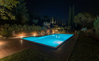 Villa le Murate: Piscina