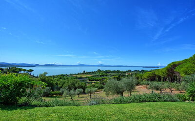 Villa le Murate: Giardino, Vista Panoramica