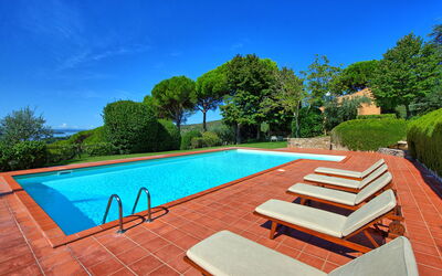 Villa le Murate: all'aperto, Piscina