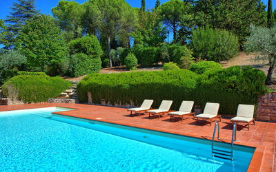 Villa le Murate: all'aperto, Piscina