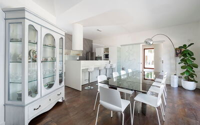 Villa Agrigento: villa-girgenti-contrada-mendolito-cucina-sala-da-pranzo