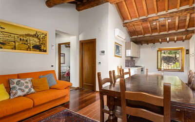Villa Morandi: Cucina, Sala da pranzo, Soggiorno