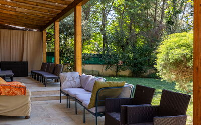 Villa Morandi: all'aperto, Balcone / Terrazza / Patio