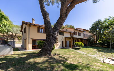 Villa Morandi: all'aperto, Esterni, Giardino