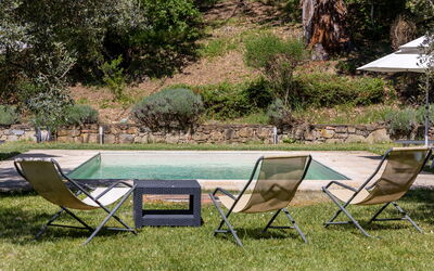 Villa Morandi: all'aperto, Giardino, Piscina