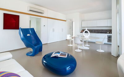 Villa Pachino: villa-mùtika-marina-di-modica-cucina-sala-da-pranzo