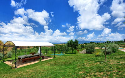 Villa Farneta: Garden