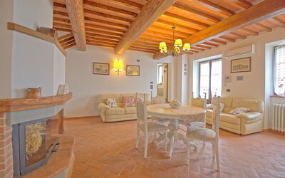 Villa Farneta: Living Room