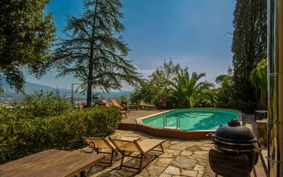 Villa Pedone: Buitenshuis, Tuin, zwembad