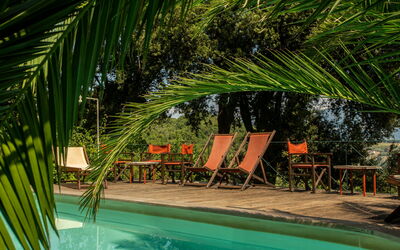 Villa Pedone: Buitenshuis, zwembad