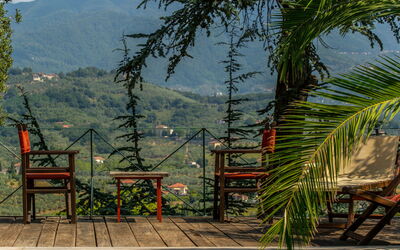 Villa Pedone: Buitenshuis, Tuin