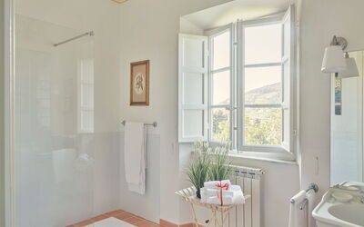 Villa Pedone: Badkamer