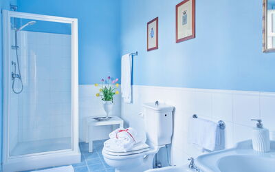 Villa Pedone: Badkamer