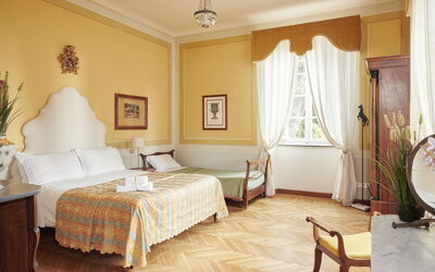 Villa Pedone: slaapkamer