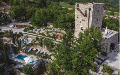 Villa San Nicolò: Buitenkanten, Buitenshuis, Hoofd, Tuin, zwembad