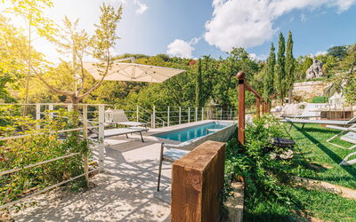 Villa San Nicolò: Tuin